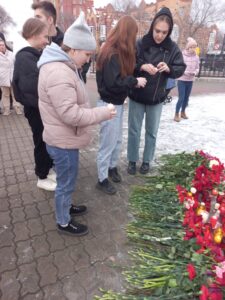 В память о погибших в Подмосковье