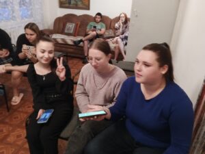 Праздничное мероприятие в общежитии