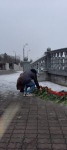 В память о погибших в Подмосковье