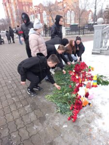 В память о погибших в Подмосковье