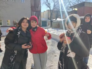 Масленичные гуляния в Амурском педагогическом колледже