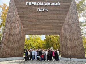 В поход за впечатлениями как мы отметили День Туризма в Первомайском парке!