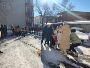 Масленичные гуляния в Амурском педагогическом колледже